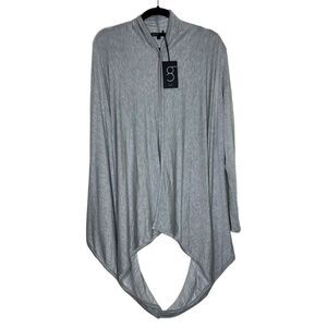 NWT Gibson Women’s Gray Lightweight Cardigan L